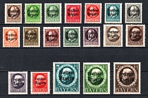 1919-20 Bavaria, Germany (Mi. 152 A - 170 A)