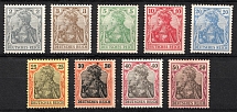 1902 German Empire, Germany (Mi. 68 - 76, Signed, CV $750)