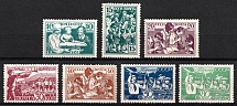 1938 The Children of the USSR, Soviet Union, USSR, Russia (Full Set, Signed, MNH)