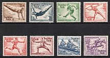 1936 Third Reich, Germany (Mi. 609 - 616, Full Set, CV $180, MNH)