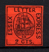 2c Essex Letter Express, USA, Local