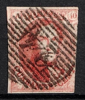1861 40c Belgium (Sc. 12, Canceled, CV $150)