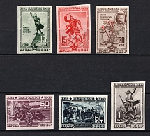 1940 The 20th Anniversary of Fall of Perekop, Soviet Union, USSR (Imperforated, Full Set)