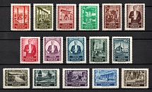 1952 Turkey (Mi. 1317 A - 1332 A, Full Set, CV $70)