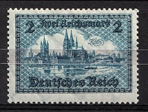 1930 2m Weimar Republic, Germany (Mi. 440, Full Set, CV $50)